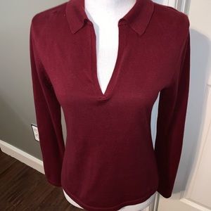 Banana Republic- Maroon Sweater